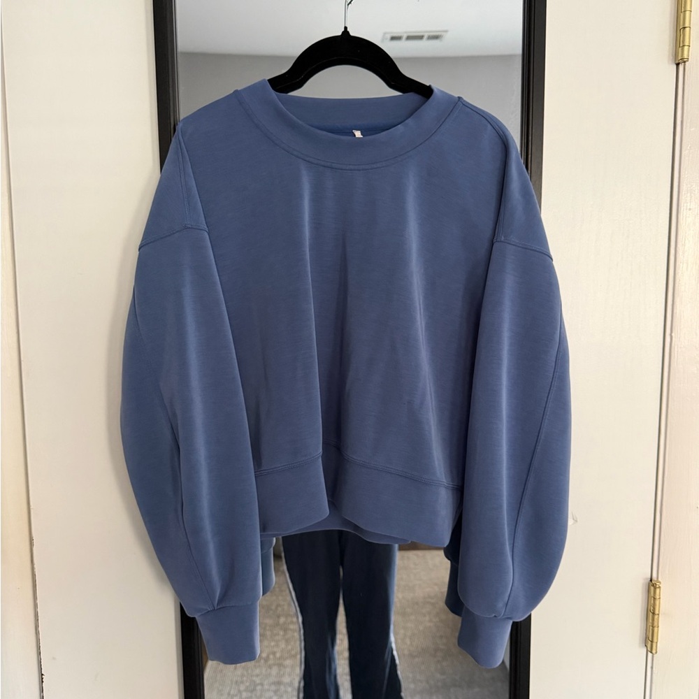 Lululemon Softstreme Perfectly Oversized Cropped Crew